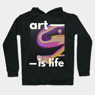 Sporty Girl Popart Hoodie